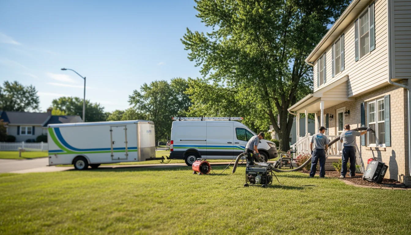 Flooded Basement Restoration And Cleanup With Repair in Berthold, ND near me